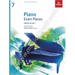Piano Exam Pieces 2019 & 2020, Grade 7