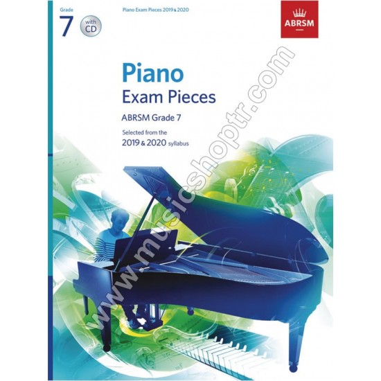 Piano Exam Pieces 2019 & 2020, Grade 7 CD' li