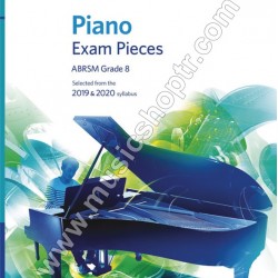Piano Exam Pieces 2019 & 2020, Grade 8 2 CD' li