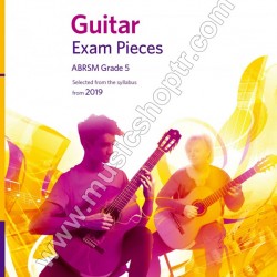Guitar Exam Pieces from 2019, ABRSM Grade 5, CD' li