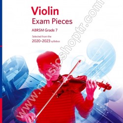 ABRSM Violin Exam Pieces 2020 - 2023, Grade 7, Score, Part & CD
