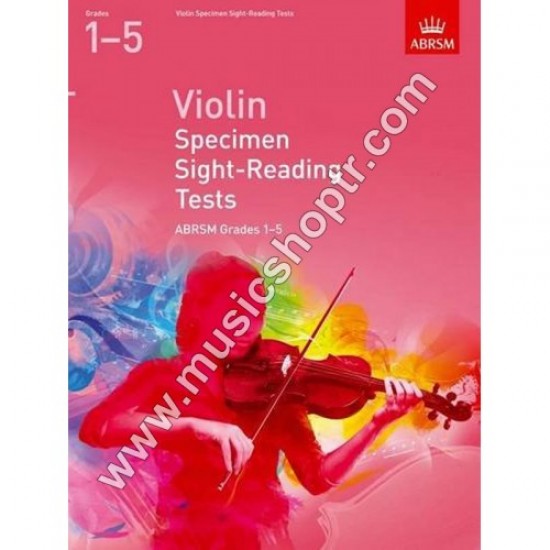 Specimen Sight-Reading Tests for Violin, Grades 1-5