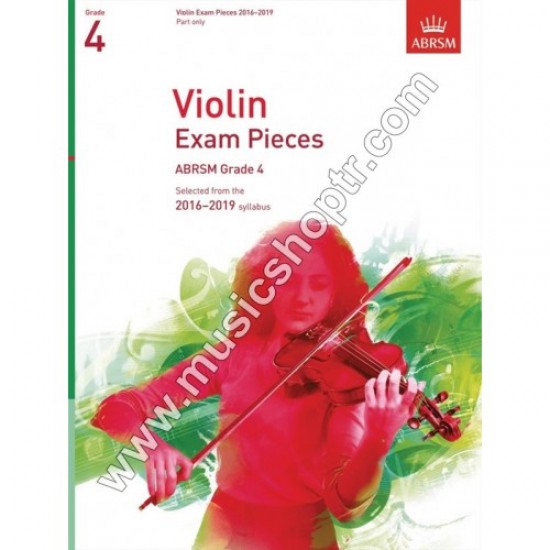 Violin Exam Pieces 2016 - 2019, Grade 4, Part
