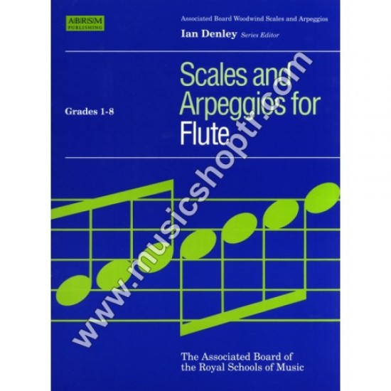 Flute Scales & Arpeggios, ABRSM Grades 1-8