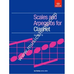 Clarinet Scales & Arpeggios, ABRSM Grades 1-8 Clarinet Scales & Arpeggios, ABRSM Grades 1-8