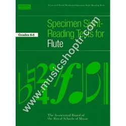 Specimen Sight-Reading Tests for Flute, Grades 6-8