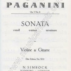 PAGANINI, Niccolo