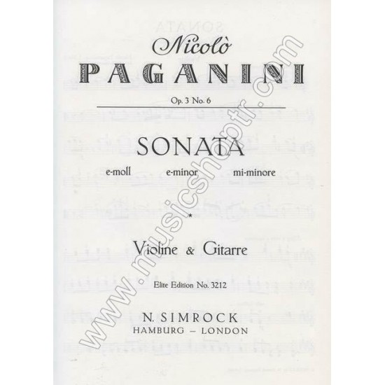 PAGANINI, Niccolo