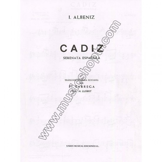 ALBENIZ, Isaac