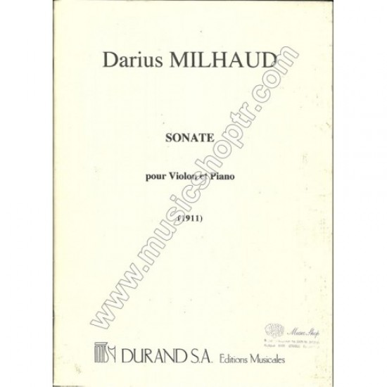 MILHAUD, Darius