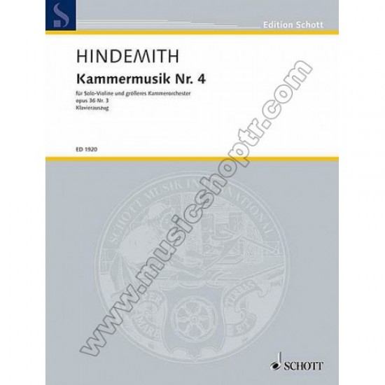 HINDEMITH, Paul