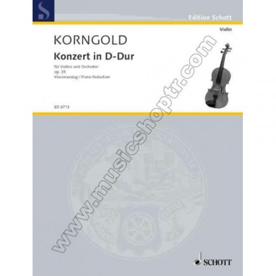 KORNGOLD, Erich Wolfgang