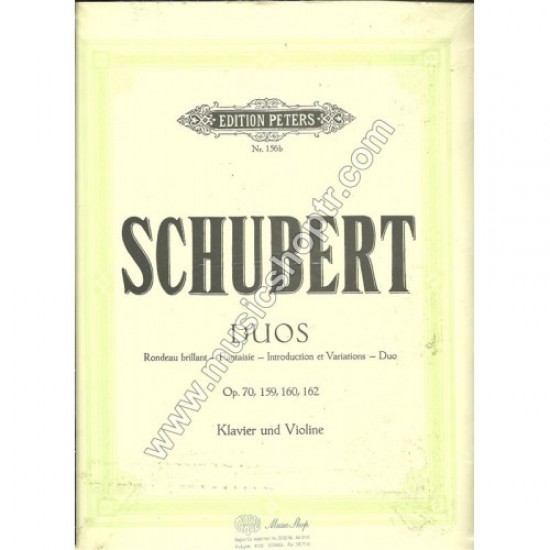 SCHUBERT, Franz