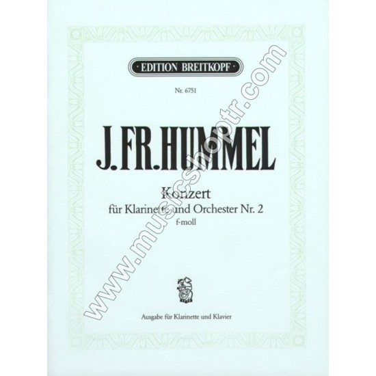 HUMMEL, Joseph Friedrich