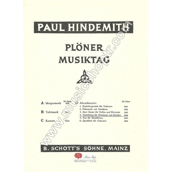 HINDEMITH, Paul