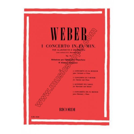 WEBER, Carl Maria von