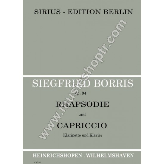 BORRIS, Siegfried