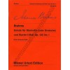 BRAHMS, Johannes