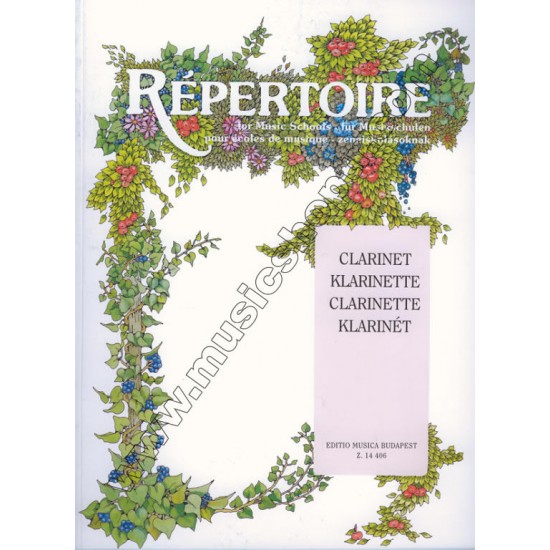 REPERTOIRE FOR CLARINET