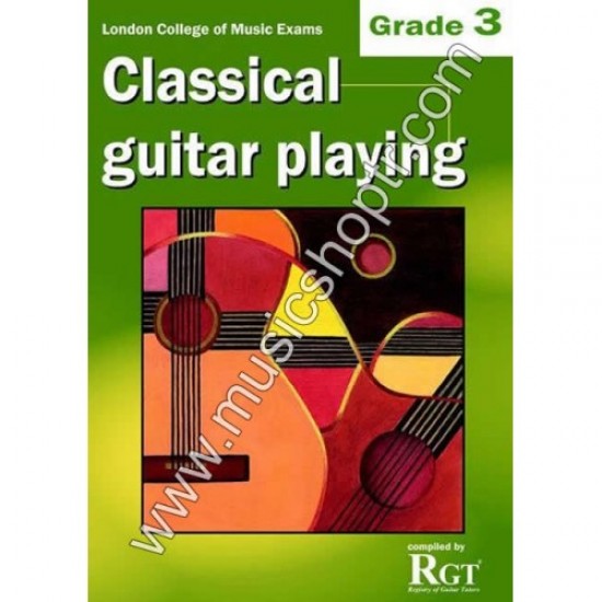 LCM Exams Classical Guitar Playing Grade 3