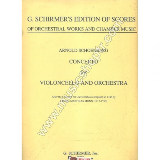 SCHOENBERG, Arnold