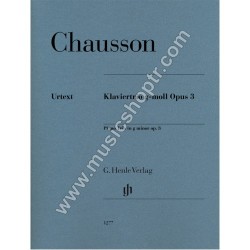 CHAUSSON, Ernest CHAUSSON, Ernest