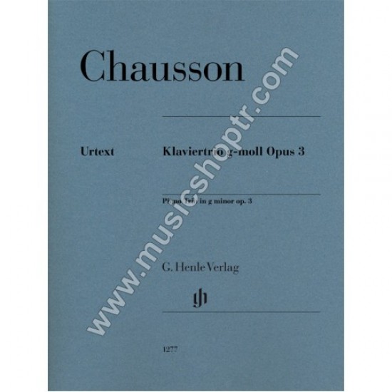 CHAUSSON, Ernest