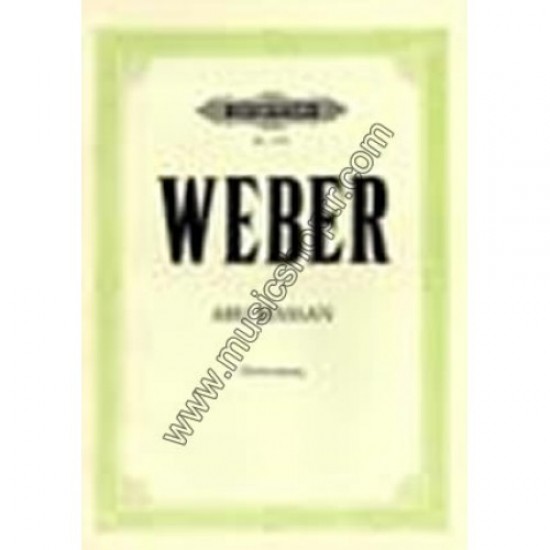 WEBER, Carl Maria von