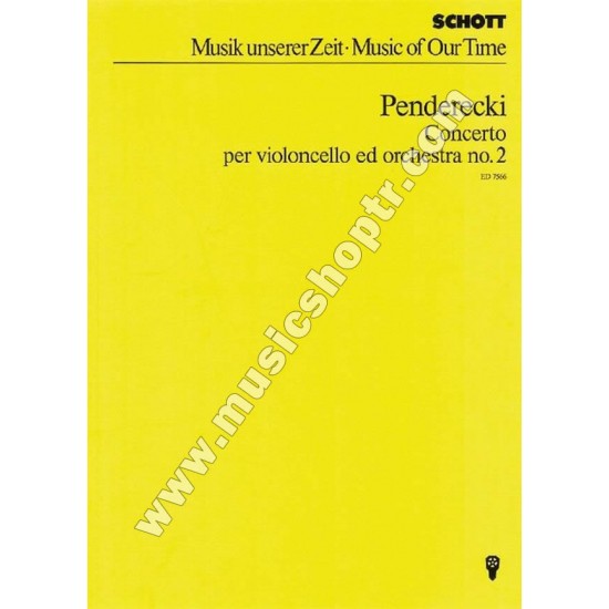 PENDERECKI, Krzysztof