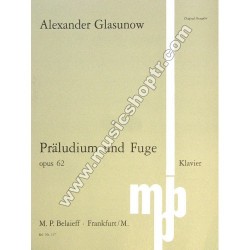 GLASUNOW, Aleksandr GLASUNOW, Aleksandr