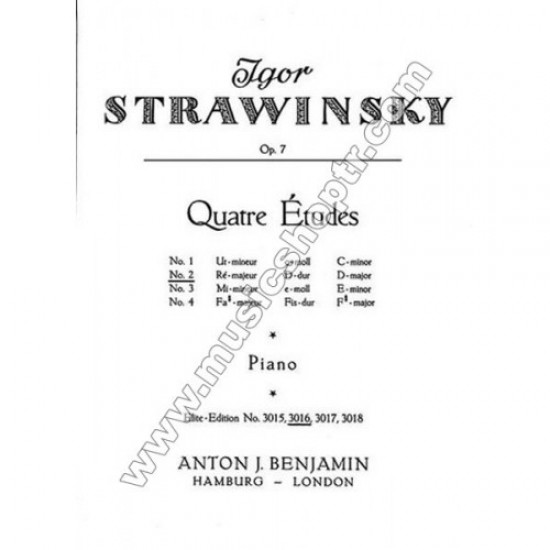 STRAVINSKY, Igor