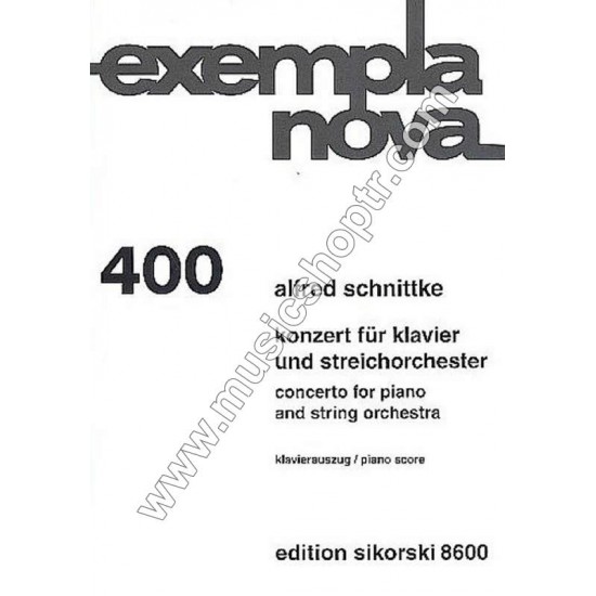 SCHNITTKE, Alfred