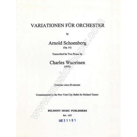 SCHOENBERG, Arnold