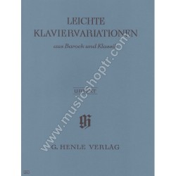 LEICHTE KLAVIERVARIATIONEN aus BAROCK und KLASSIK