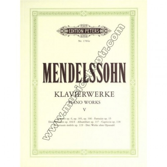 MENDELSSOHN, Felix