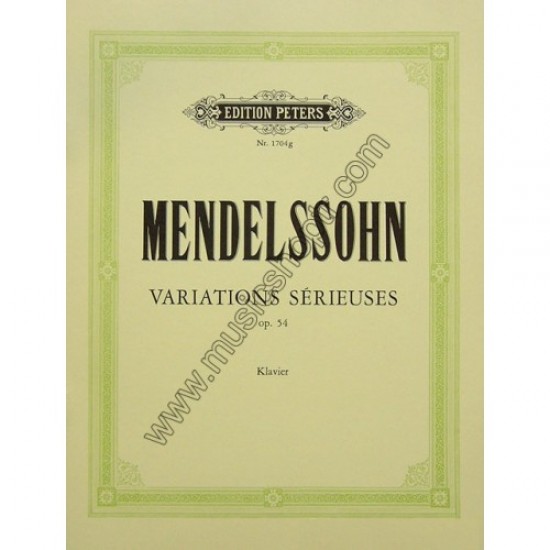 MENDELSSOHN, Felix