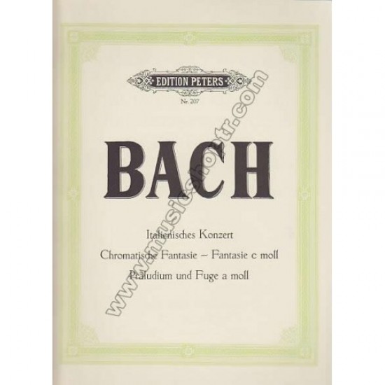 BACH,  Johann Sebastian