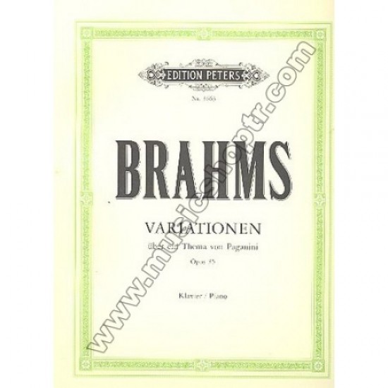 BRAHMS, Johannes