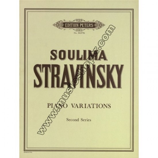 STRAVINSKY, Soulima