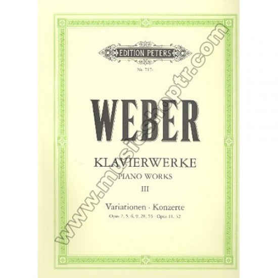 WEBER, Carl Maria von