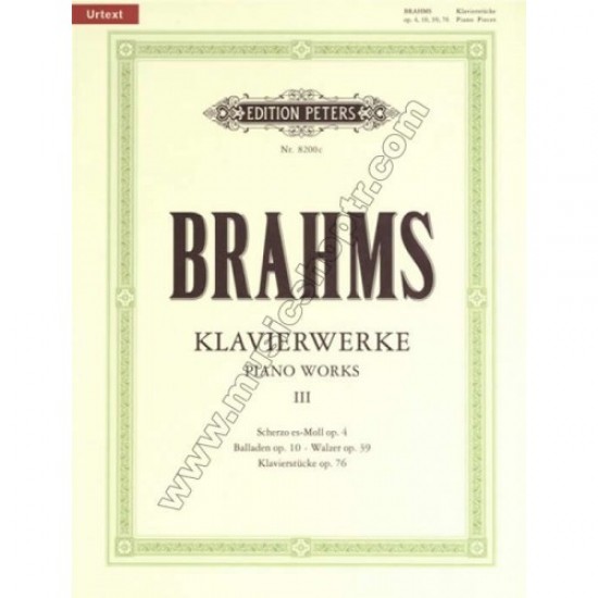 BRAHMS, Johannes