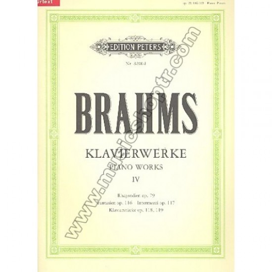 BRAHMS, Johannes