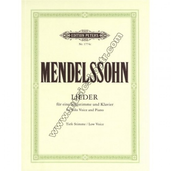 MENDELSSOHN, Felix MENDELSSOHN, Felix