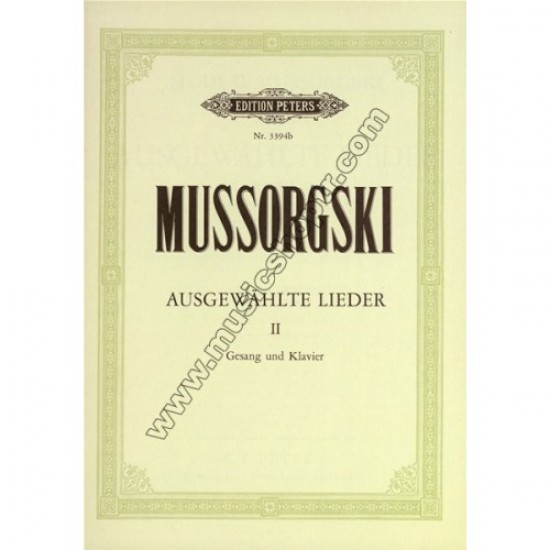 MUSSORGSKY, Modest