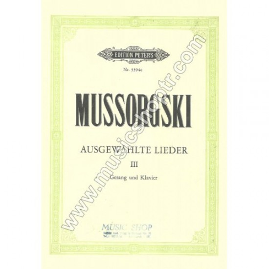 MUSSORGSKY, Modest