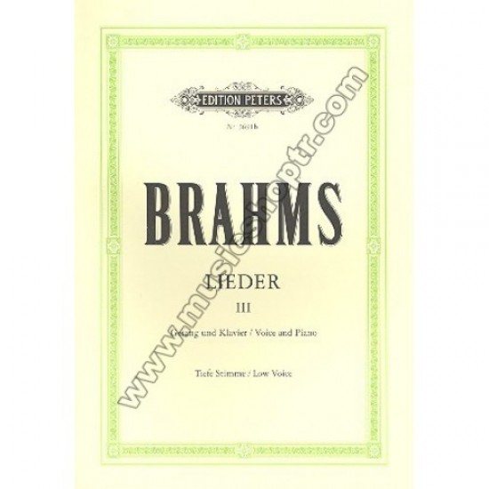 BRAHMS, Johannes