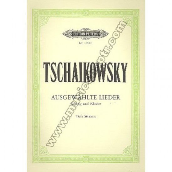 TSCHAIKOWSKY, Peter Iljitsch