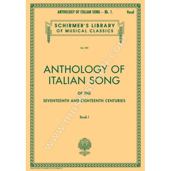 ANTHOLOGY of ITALIAN SONG