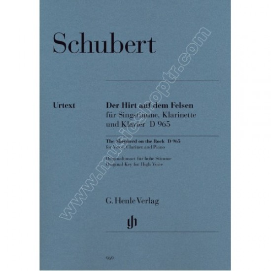 SCHUBERT, Franz