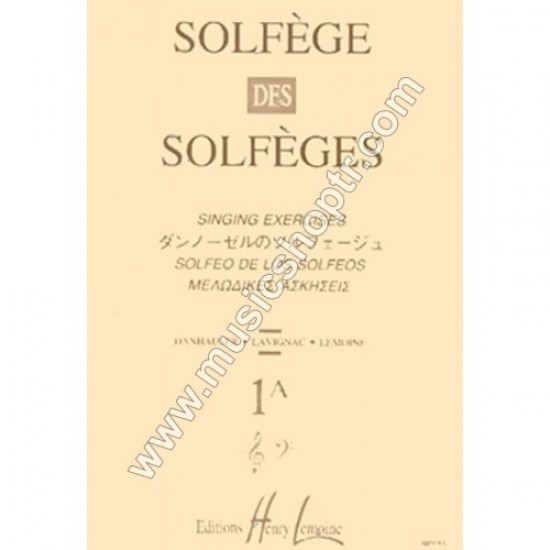 SOLFEGES des SOLFEGES